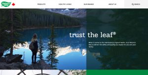 Nature's Way Canada Homepage